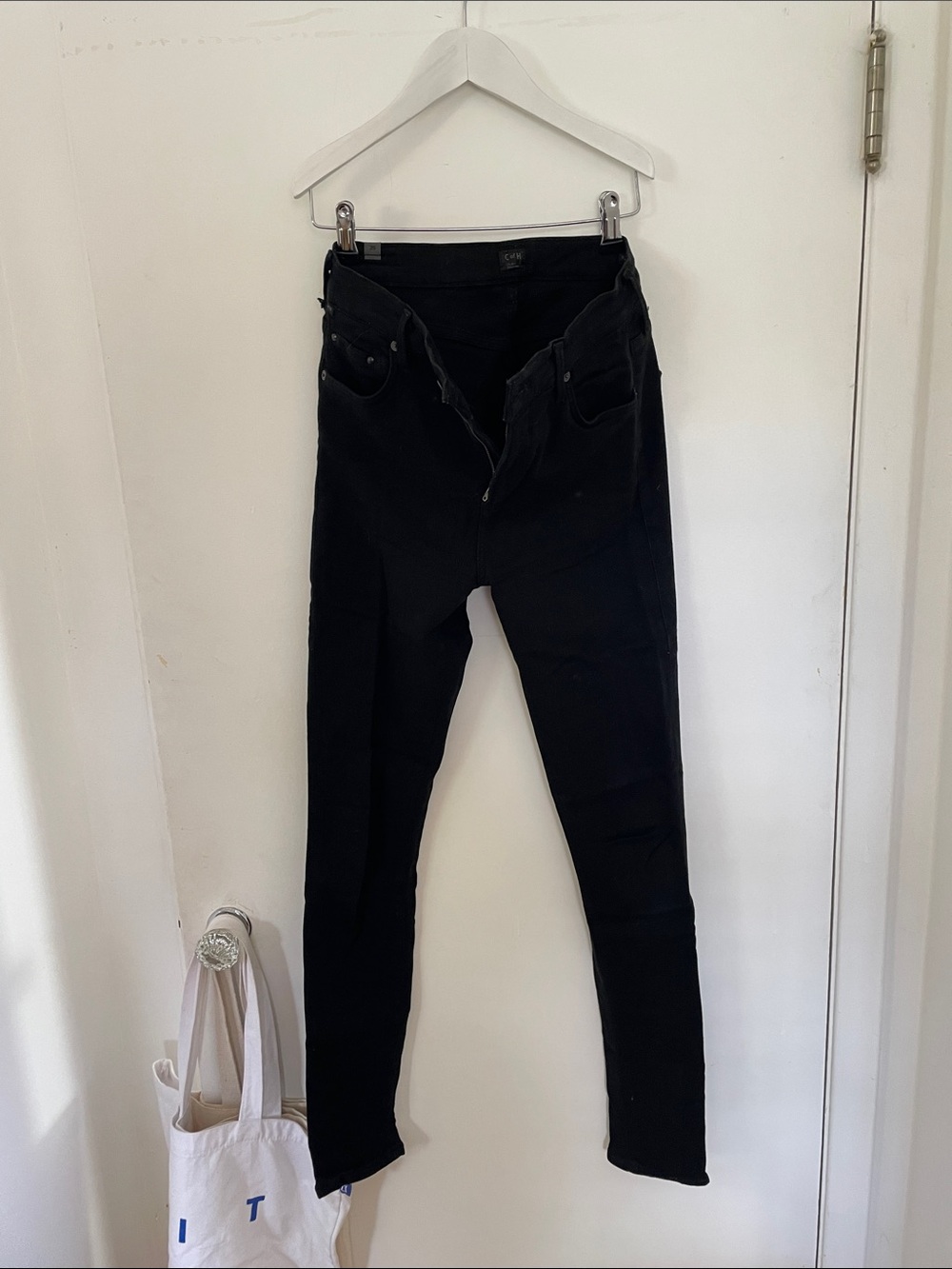 Citizens Of Humanity Black High-Rise Skinny Jeans